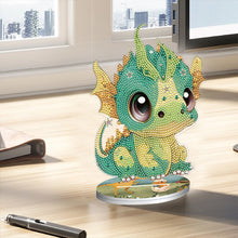 Load image into Gallery viewer, DIY Crystal Diamond Ornament Art Craft Dragon Diamond Mosaic Ornaments Kids Gift