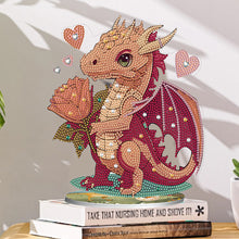 Load image into Gallery viewer, DIY Crystal Diamond Ornament Art Craft Dragon Diamond Mosaic Ornaments Kids Gift