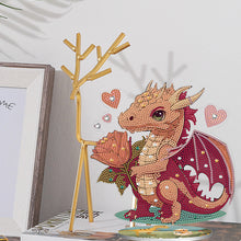 Load image into Gallery viewer, DIY Crystal Diamond Ornament Art Craft Dragon Diamond Mosaic Ornaments Kids Gift