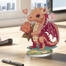 Load image into Gallery viewer, DIY Crystal Diamond Ornament Art Craft Dragon Diamond Mosaic Ornaments Kids Gift