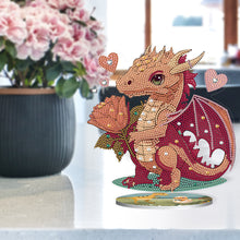 Load image into Gallery viewer, DIY Crystal Diamond Ornament Art Craft Dragon Diamond Mosaic Ornaments Kids Gift