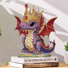 Load image into Gallery viewer, DIY Crystal Diamond Ornament Art Craft Dragon Diamond Mosaic Ornaments Kids Gift