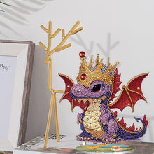 Load image into Gallery viewer, DIY Crystal Diamond Ornament Art Craft Dragon Diamond Mosaic Ornaments Kids Gift