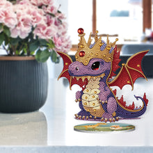 Load image into Gallery viewer, DIY Crystal Diamond Ornament Art Craft Dragon Diamond Mosaic Ornaments Kids Gift