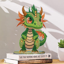 Load image into Gallery viewer, DIY Crystal Diamond Ornament Art Craft Dragon Diamond Mosaic Ornaments Kids Gift