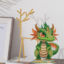 Load image into Gallery viewer, DIY Crystal Diamond Ornament Art Craft Dragon Diamond Mosaic Ornaments Kids Gift