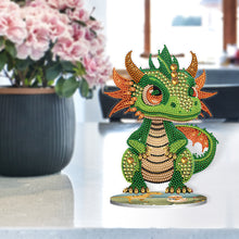 Load image into Gallery viewer, DIY Crystal Diamond Ornament Art Craft Dragon Diamond Mosaic Ornaments Kids Gift