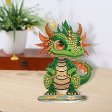 Load image into Gallery viewer, DIY Crystal Diamond Ornament Art Craft Dragon Diamond Mosaic Ornaments Kids Gift