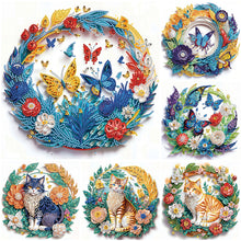 Load image into Gallery viewer, 6pcs Diamond Painting Set - paper painting (30*30CM)