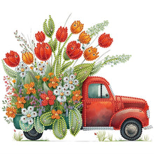 Load image into Gallery viewer, 2pcs Diamond Painting Set - flowers and cars (30*30CM)