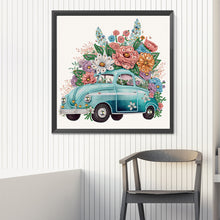 Load image into Gallery viewer, 2pcs Diamond Painting Set - flowers and cars (30*30CM)