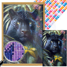 Load image into Gallery viewer, AB Diamond Painting - Full Round - black panther (40*60CM)