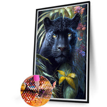 Load image into Gallery viewer, AB Diamond Painting - Full Round - black panther (40*60CM)