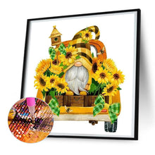 Load image into Gallery viewer, Diamond Painting - Full Round - sunflower gnome (30*30CM)