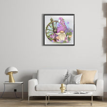 Load image into Gallery viewer, Diamond Painting - Full Round - lavender gnome (30*30CM)