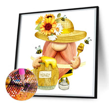 Load image into Gallery viewer, Diamond Painting - Full Round - sunflower gnome (30*30CM)