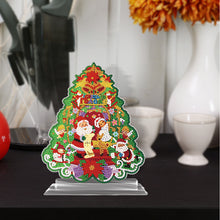 Load image into Gallery viewer, 5D DIY Santa Claus Diamond Kit Rounded Drill Xmas Gift Tree Diamond Painting Kit
