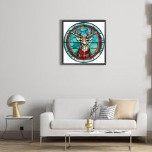 Load image into Gallery viewer, Diamond Painting - Full Round - Christmas fawn (30*30CM)