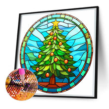 Load image into Gallery viewer, Diamond Painting - Full Round - christmas tree (30*30CM)