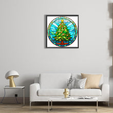 Load image into Gallery viewer, Diamond Painting - Full Round - christmas tree (30*30CM)