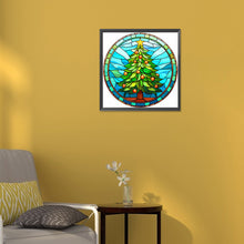 Load image into Gallery viewer, Diamond Painting - Full Round - christmas tree (30*30CM)