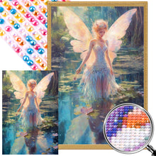 Load image into Gallery viewer, AB Diamond Painting - Full Round - butterfly fairy girl (40*60CM)