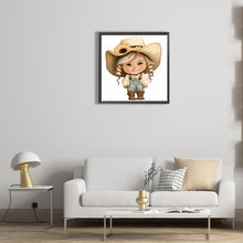 Load image into Gallery viewer, Diamond Painting - Full Round - Farm Cowboy Kids (30*30CM)