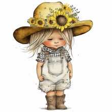 Load image into Gallery viewer, Diamond Painting - Full Round - Farm Cowboy Kids (30*30CM)