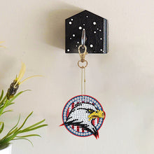 Load image into Gallery viewer, Double Sided Diamond Art Keychains Pendant DIY Shaped Drill Diamond Art Ornament