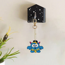 Load image into Gallery viewer, Double Sided Diamond Art Keychains Pendant DIY Shaped Drill Diamond Art Ornament