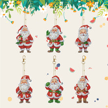 Load image into Gallery viewer, Double Sided Diamond Art Keychains Pendant DIY Shaped Drill Diamond Art Ornament