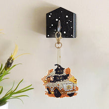 Load image into Gallery viewer, Double Sided Diamond Art Keychains Pendant DIY Shaped Drill Diamond Art Ornament