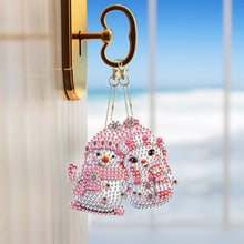 Load image into Gallery viewer, Double Sided Diamond Art Keychains Pendant DIY Shaped Drill Diamond Art Ornament