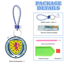 Load image into Gallery viewer, Double Sided Full Drill Keyring DIY for Adults Kids Purse Backpack Handbag Decor