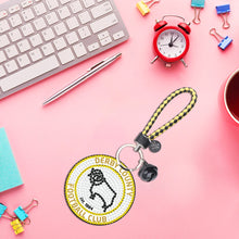 Load image into Gallery viewer, Double Sided Full Drill Keyring DIY for Adults Kids Purse Backpack Handbag Decor