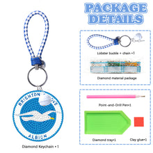 Load image into Gallery viewer, Double Sided Full Drill Keyring DIY for Adults Kids Purse Backpack Handbag Decor