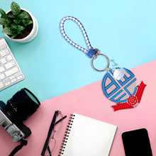 Load image into Gallery viewer, Double Sided Full Drill Keyring DIY for Adults Kids Purse Backpack Handbag Decor