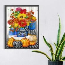 Load image into Gallery viewer, Diamond Painting - Partial Special Shaped - Thanksgiving Pumpkin Herbs (30*40CM)