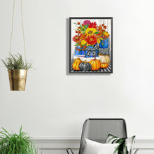 Load image into Gallery viewer, Diamond Painting - Partial Special Shaped - Thanksgiving Pumpkin Herbs (30*40CM)