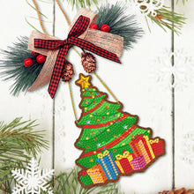Load image into Gallery viewer, Diamond Painting Christmas Tree Pendant Christmas Decorations Set (SDDZ01)