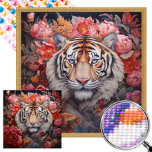 Load image into Gallery viewer, AB Diamond Painting - Full Round - tiger (40*40CM)