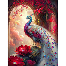 Load image into Gallery viewer, 2pcs Diamond Painting Set - gorgeous peacock (30*40CM)