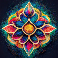 Load image into Gallery viewer, 4pcs Diamond Painting Set - Colorful mandala (30*30CM)