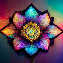 Load image into Gallery viewer, 4pcs Diamond Painting Set - Colorful mandala (30*30CM)