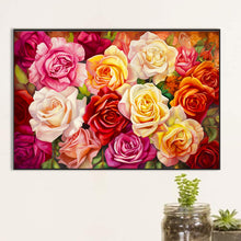 Load image into Gallery viewer, Diamond Painting - Full Round - rose field (60*40CM)