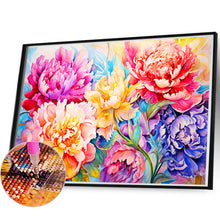 Load image into Gallery viewer, Diamond Painting - Full Round - peony field (60*40CM)