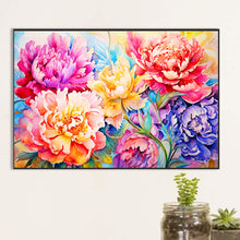 Load image into Gallery viewer, Diamond Painting - Full Round - peony field (60*40CM)