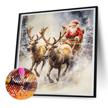 Load image into Gallery viewer, Diamond Painting - Full Round - Santa Claus (30*30CM)
