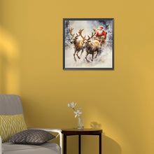 Load image into Gallery viewer, Diamond Painting - Full Round - Santa Claus (30*30CM)