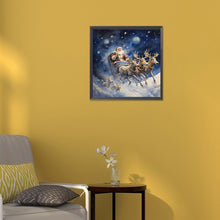 Load image into Gallery viewer, Diamond Painting - Full Round - Santa Claus (30*30CM)